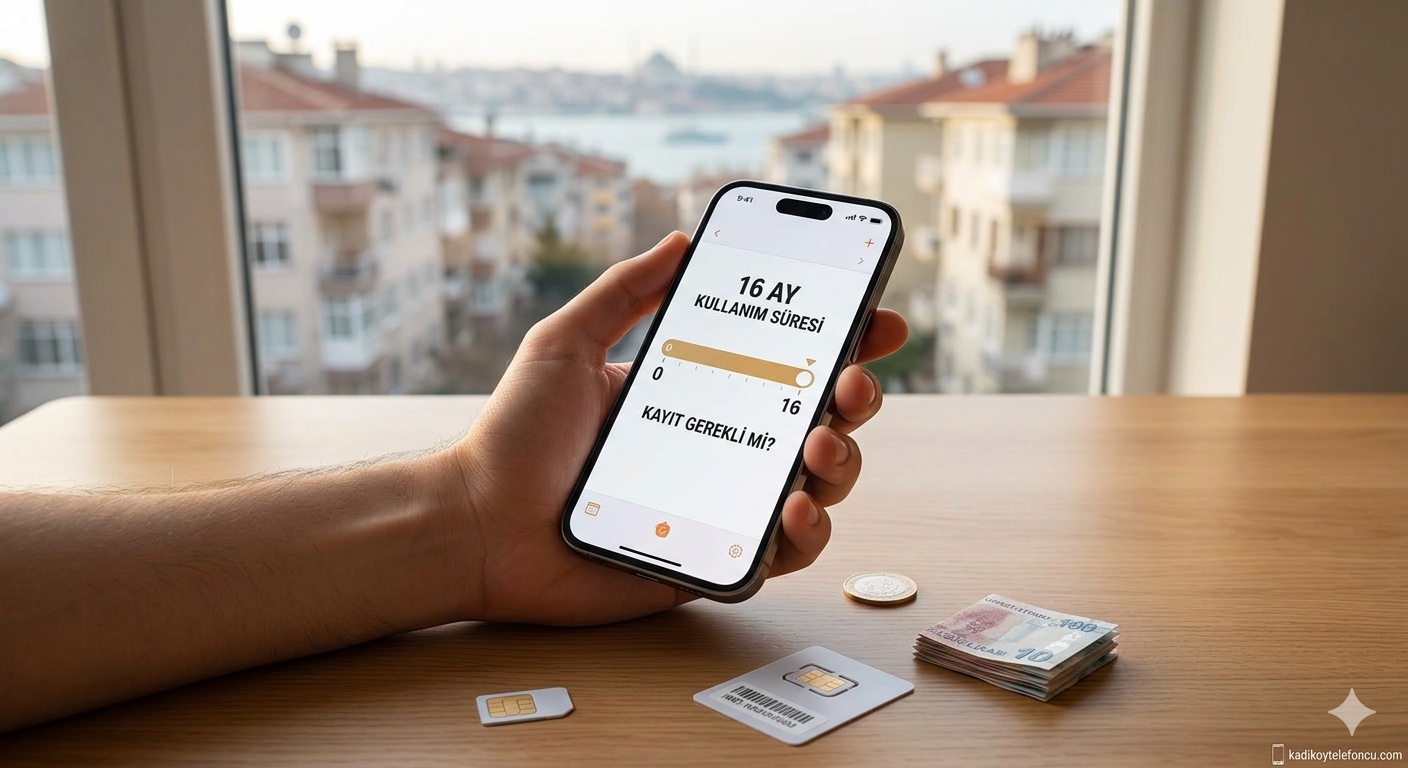 Yurtdışı Telefonu Türkiye’de 16 Ay Kullanmak