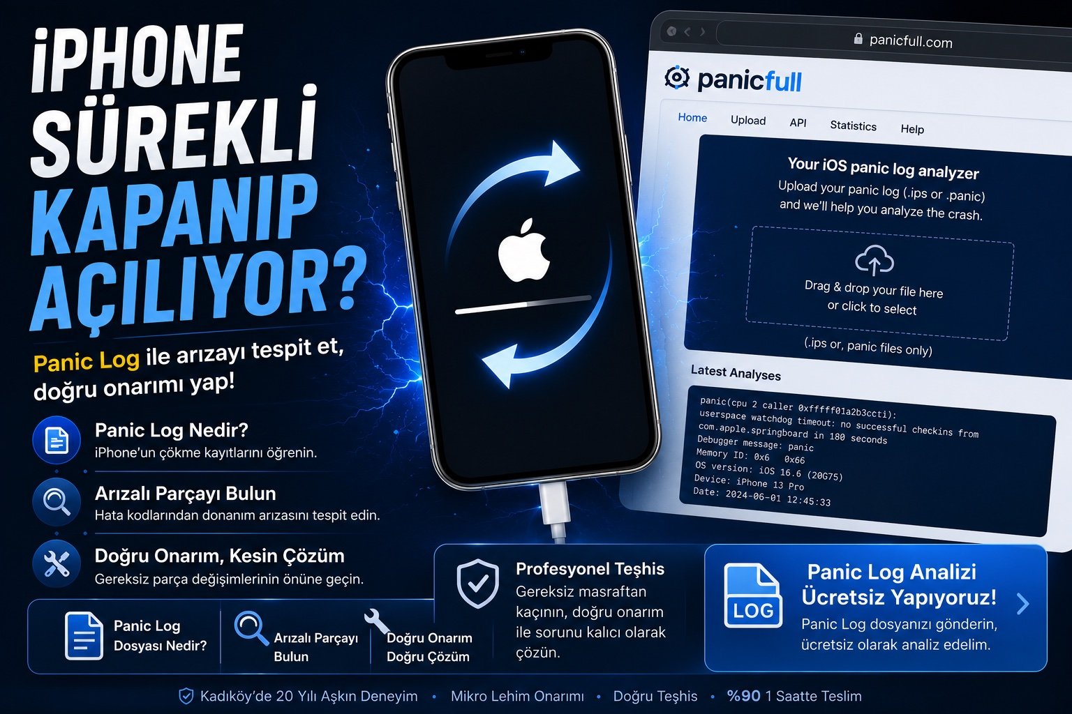 iPhone Sürekli Kapanıp Açılıyor
